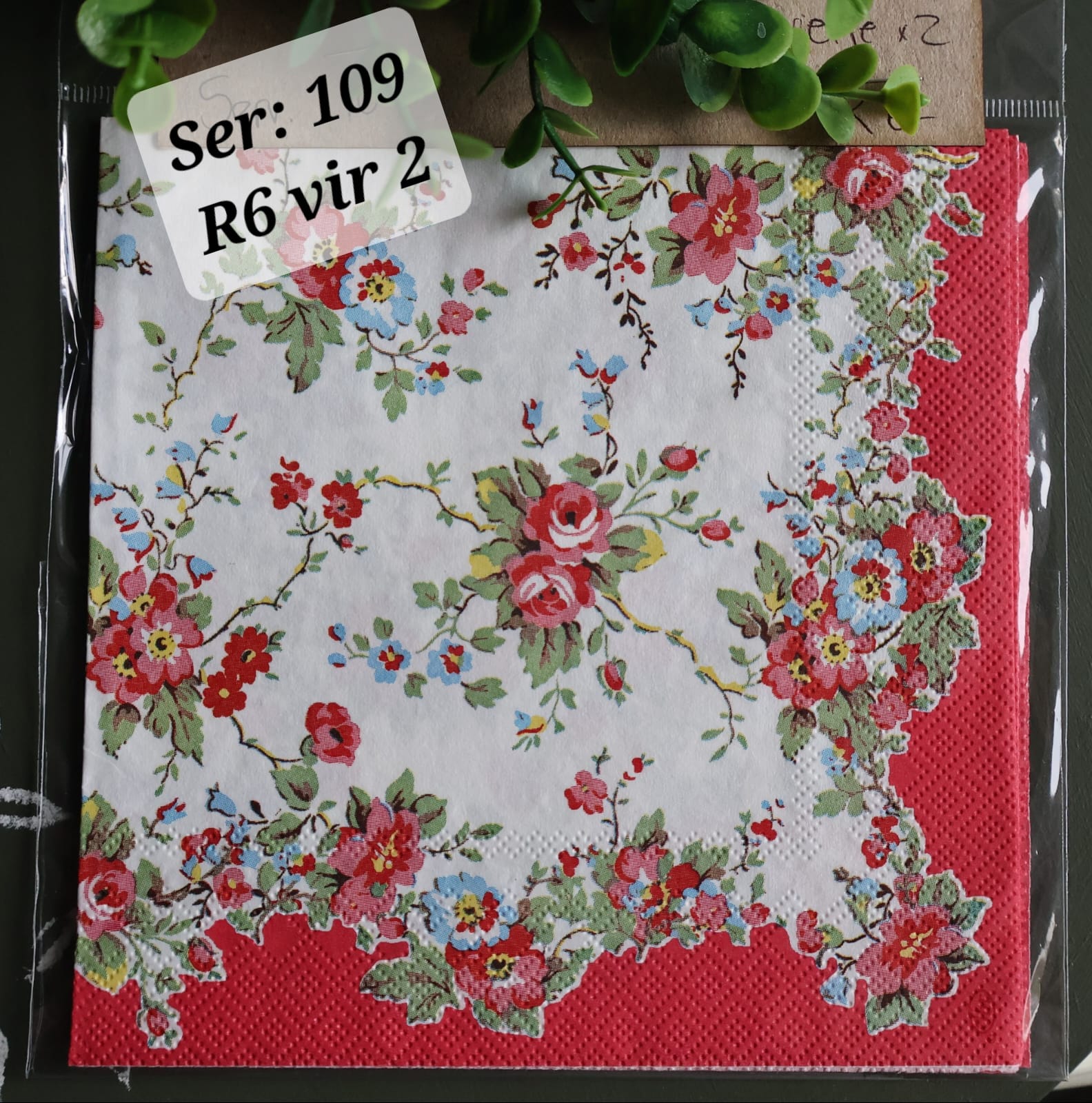 Red abd White Flowers